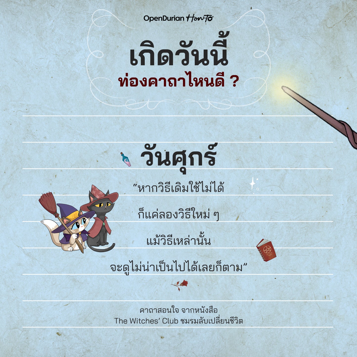 BOXSET หนังสือ The Witches' Club ชมรมลับเปลี่ยนชีวิต │ OpenDurian How to