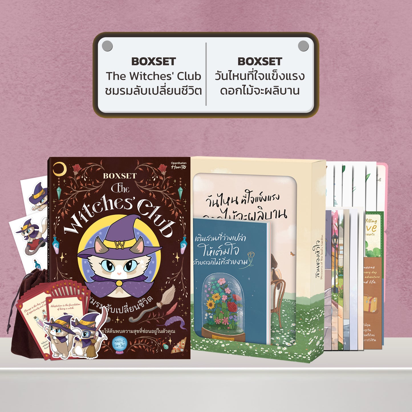 BOXSET หนังสือ The Witches' Club ชมรมลับเปลี่ยนชีวิต │ OpenDurian How to